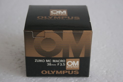 Olympus zuiko 3 - 38, f/3.5