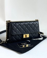 Chanel Trendy CC Black Gold