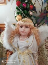 Bambola porcellana angelo - ,