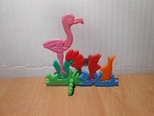 KINDER FERRERO: PUZZLE TRIDIMENSIONALE FENICOTTERO ROSA  K 95 N. 30