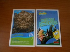 FIGURINA CARD SPONGEBOB CRAI - SERIE INCONTRI SPAVENTOSI - N. 41 - CS.35