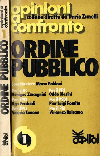 Ordine pubblico 1970 - pubblico., .