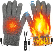 Guanti Riscaldati USB per Uomini E Donne 3 Temperatura Regolabile Guanti Lavorat