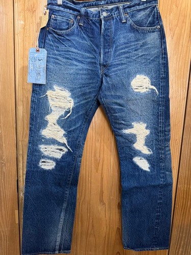 Jeans sugar cane indigo damage - sugar,