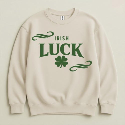 Felpa irish luck clover saint - irish,