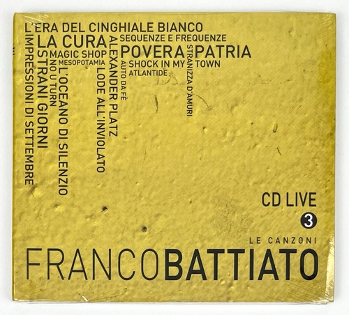 Sigillato franco battiato - cd,