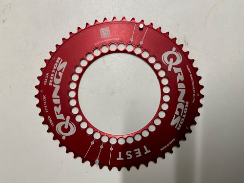 Rotore 53t rosso qring - rotore, 130mm
