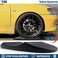 Cuscini SALVA GOMME Neri per Peugeot 106 Antiovalizzanti MADE IN ITALY