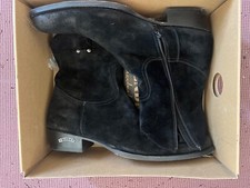 Sendra Boots 7370 stivali western uomo neri scamosciati taglia EU 45/ UK 10/ USA 10,5