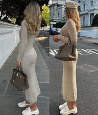 Zara Oro Lurex Maniche Lunghe