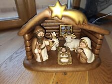 Thun presepe Giubileo Con Natività,Bue,Asinello 