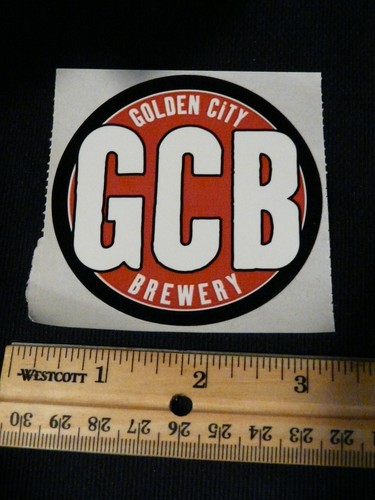 Adesivo birra golden city - birra,