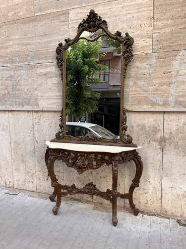 Consolle barocca legno - barocca, con