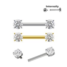 Piercing capezzoli 1,6 mm