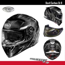 CASCO MOTO INTEGRALE CARBONIO