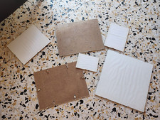 6 X CORNICE PER FOTO A GIORNO IN  PLEXIGLASS PORTA FOTO PORTA PUZZLE