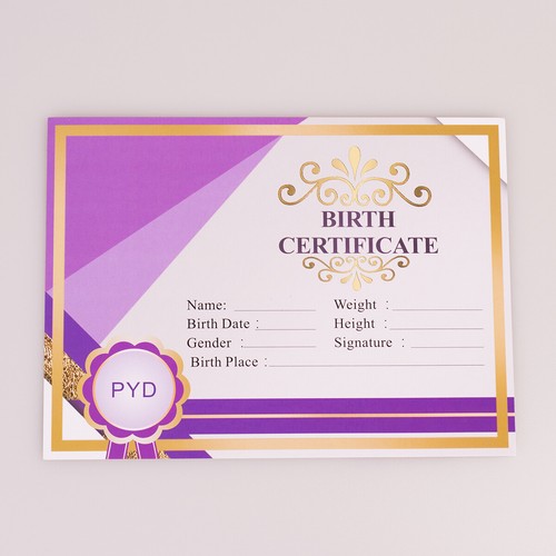 Birth certificates for pyd - for,