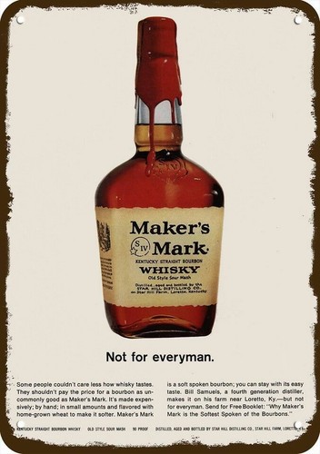 1964 maker mark whisky look - maker's,