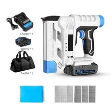 Pistola per Unghie Elettrica Ricaricabile Nail Shooter Porta Dritta Pistola per Unghie F30