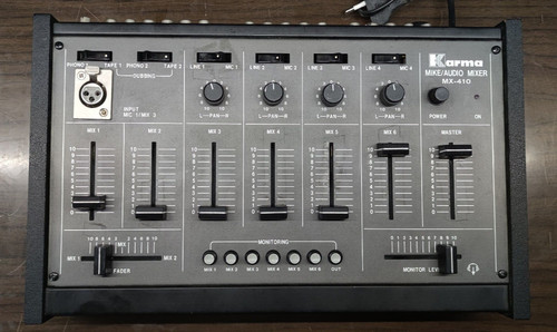 Mixer mike audio karma - mike/audio, mx-410