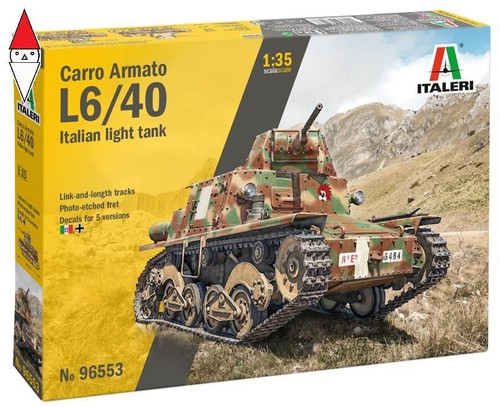 Kit italeri carro armato - italeri,