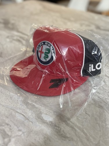 Kimi raikkonen alfa romeo - romeo, cap