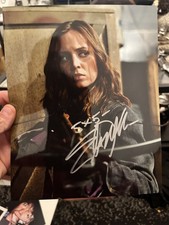 Eliza Dushku Signed 10x8 Autograph Photo - DOLL HOUSE - Buffy -  Angel - FAITH