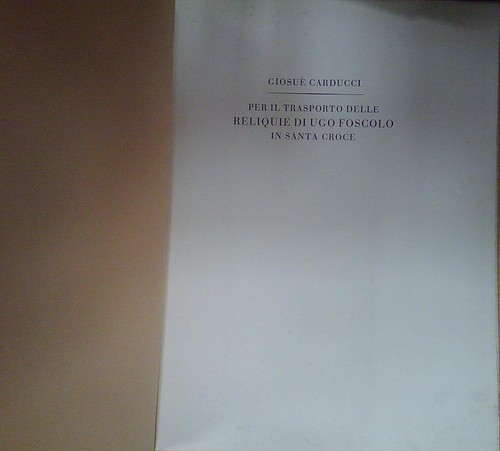 Carducci per trasporto - carducci, il