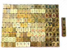Set Mahjongg piastrelle pietra