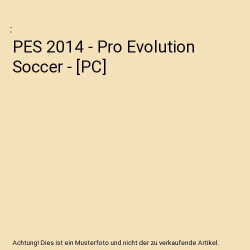 Pes 2014 pro evolution - pes,