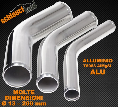 Tubo curva alluminio - tubo,