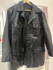 Giacca cappotto pelle elio