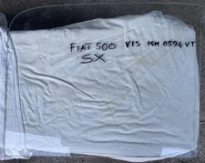 VETRO SCENDENTE PORTIERA SX FIAT 500 F L R e Giardiniera D'epoca ORIGINALE VIS