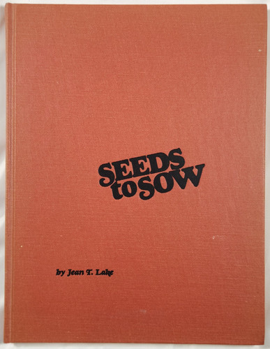 Seed sow jean lake - to, t.