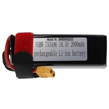 Batteria RC modellismo XT60 2000mAh 18,5V