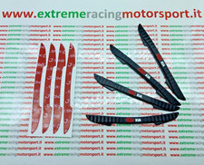 4 pz Paracolpi Anticollisione Neri per sportelli LOGO KIA