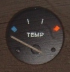 Indicatore temperatura acqua BMW E3 2500 2800 3.0S 3.0Si 3.3L 3.3Li 2.8L 3.0L