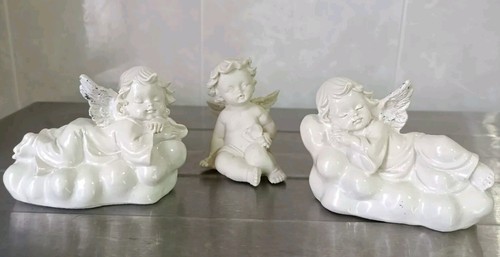 Lotto angeli resina - lotto, 3