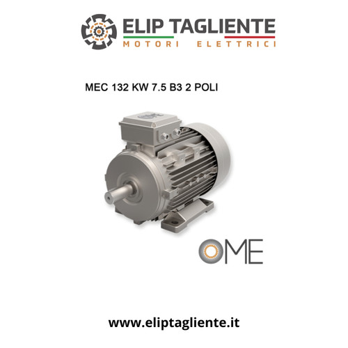 Motore trifase mec 132 - mec, 7.5