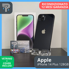 Apple iPhone 14 Plus, Pari a Nuovo, Batteria 100%, 12 mesi di garanzia