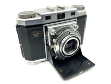 Zeiss Ikon Contina 524/24 fotocamera pieghevole con Red T Tessar 45 mm 1:2,8 Synchro-Compur