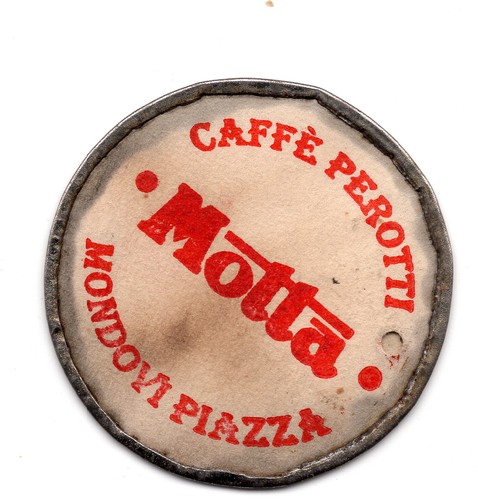Motta gettone di - motta, (carminio)