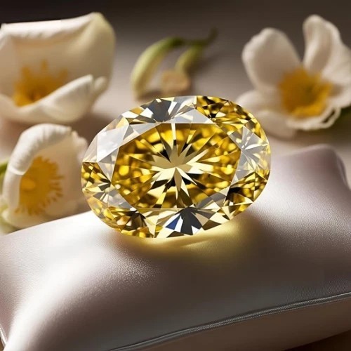 Anello romantico con diamanti