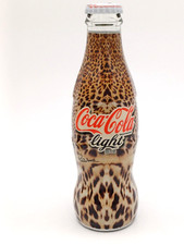 COCA COLA LIGHT DESIGN ROBERTO CAVALLI - BOTTIGLIA VETRO 2009 ( 3 )