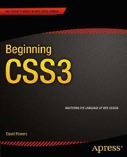 Beginning CSS3 (Expert's Voice in Web Development), Powers, David, Excellent Boo
