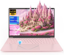 Pc portatile rosa - 15,6'',