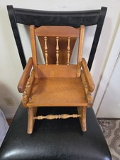 Sedia a dondolo vintage per
