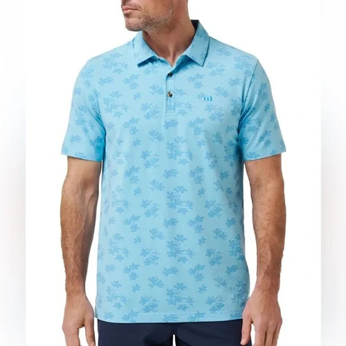 Polo uomo travis mathew blu - uomo,
