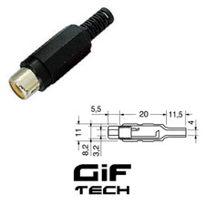 2 PZ PRESA RCA PHONO