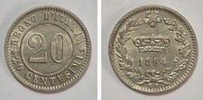 Regno Umberto I - 20 Centesimi